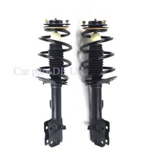 2x Conjunto completo de puntales delanteros con montaje de resorte para brújula Jeep 2011-2014 