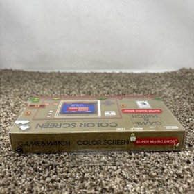 Nintendo Game and Watch: Super Mario Bros Color Screen Handheld - New Sealed