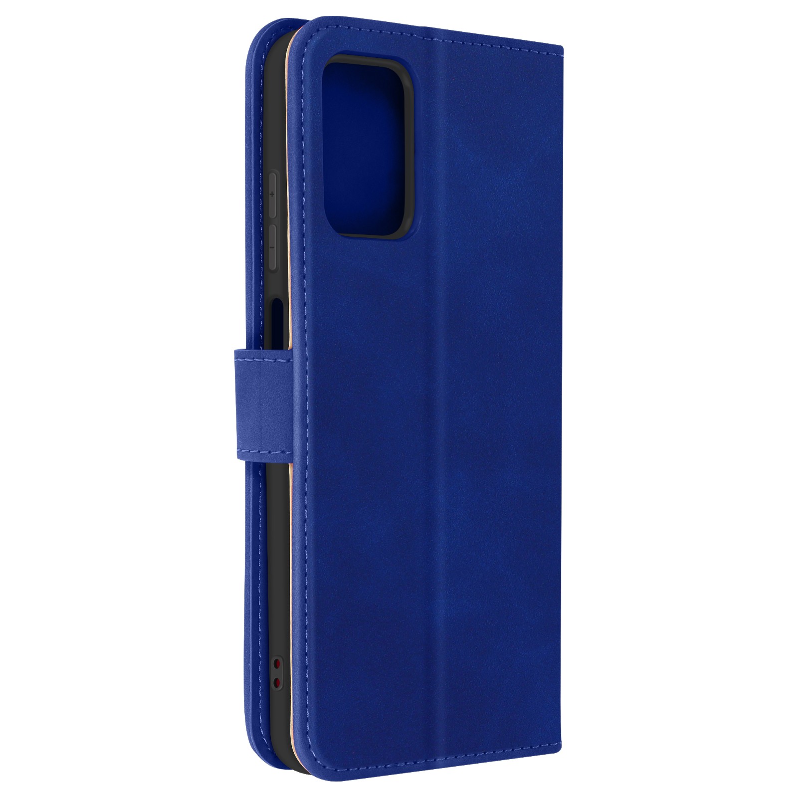 Étui portefeuille bleu pour Nokia G42 Avizar avec support vidéo intégré