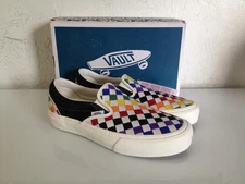 VANS Multicolor Classic Slip-On VLT LX  Pride - Choose Size