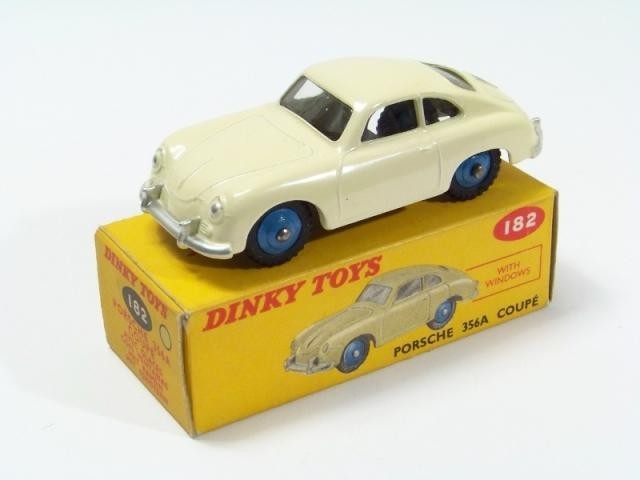 Dinky 182, Porsche 356A Coupe - Free Price Guide & Review