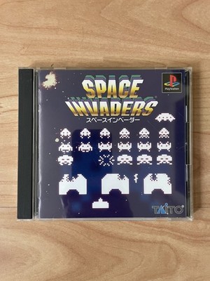 Space Invaders PS1 PlayStation Japanisch NTSC-J Japan Import Jap Taito mit Spine