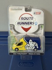 GREENLIGHT 1/64 2019 Ford Transit Michelin Tires Route Runners Series 2