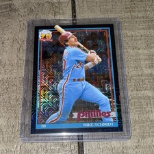Mike Schmidt 2026 Topps “75 Years of Baseball” Black Foil 04/10.