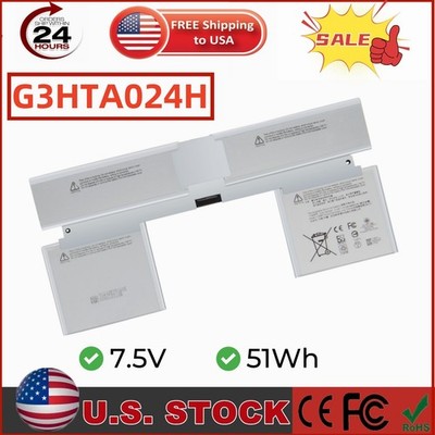  Keyboard Battery For Microsoft Surface Book 1 13.5  G3HTA023H G3HTA024H 51Wh