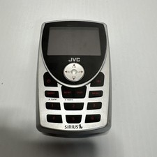 JVC KT-SR2000 Silver SIRIUS Radio Receiver For Parts Or Repair