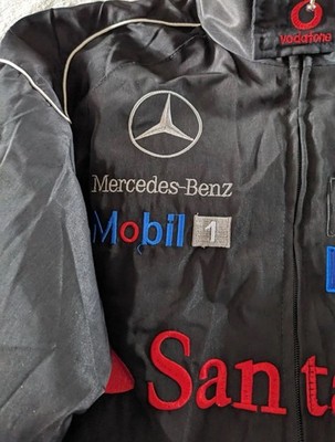 Vintage F1 McLaren Racing Jacket Mercedes Benz Team Sponsor Jacket