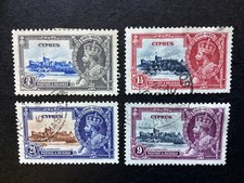 1935 Cyprus Silver Jubilee used set