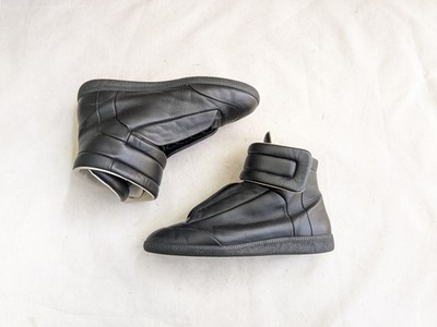 Maison Margiela ブラックレザーシューズ 57ws0429-4376-801301.jpg