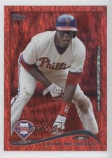 2014 Topps Red Hot Foil John Mayberry Jr #74 0c6