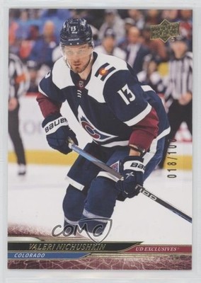 2024-25 Upper Deck Series 2 Exclusives 18/100 Valeri Nichushkin #286 1b6y