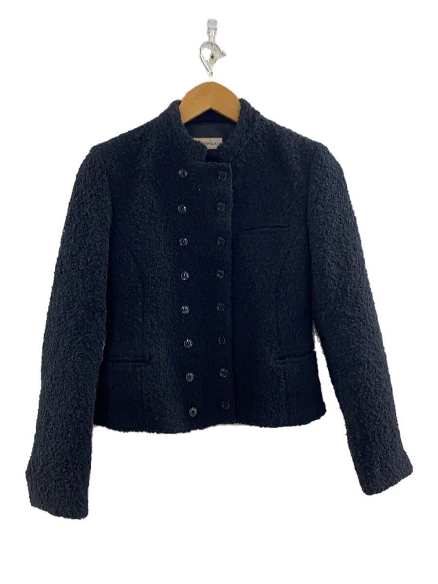 EMPORIO ARMANI ALTRA GIACCA 36 LANA Nera Usata