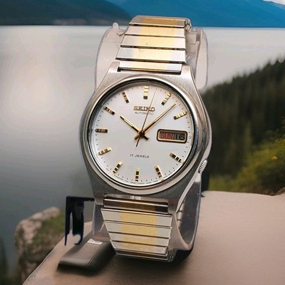 RARE VINTAGE SEIKO 7009-3179 AUTOMATIC JAPAN MOV'T 17 JEWELS MEN'S