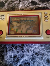 Nintendo Game & Watch Turtle Bridge & Octopus Partially Working As-Is 