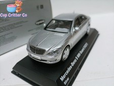 Kyosho 1:43 Mercedes-Benz Luxury car model Mercedes S600 V221 Guard silver