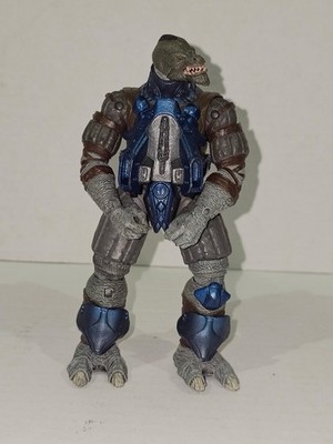 HALO 3 - Blue Brute Bodyguard Action Figure 2009 McFarlane Toys 
