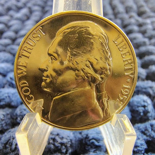 1952-P Jefferson Nickel — photo from another recent sale