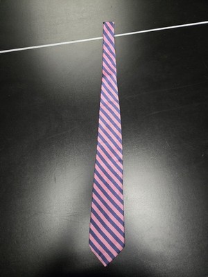 Robert Talbott Silk Men's Necktie Navy/Pink Stripe. USA Nordstrom