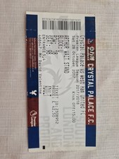 Crystal Palace v West Ham United Ticket Premier League 28th October 2017