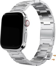 Metal Band for Apple Watch - Stainless Steel Apple Watch Band 49mm 46mm 45mm 44m