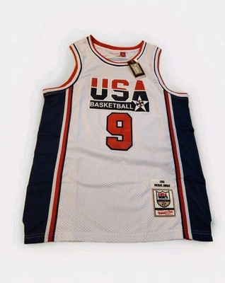 Mitchell & Ness 🔥 Michael Jordan 🔥 1992 Dream Team Barcelona Olympics Men's LG - Image 1 of 4