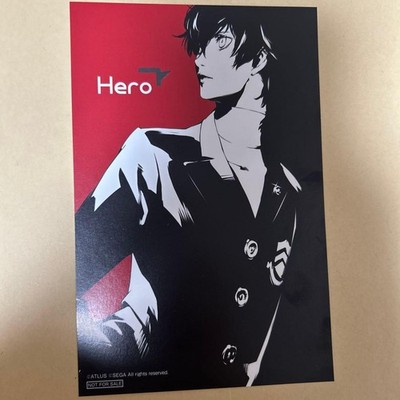Persona 5 Joker Postcard P5 Maniacs Main Character Card New Rare Gift
