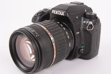 Pentax K-7 14.6MP DSLR Camera w/Tamron 18-200mm Lens Shutter Count 28k T-91324