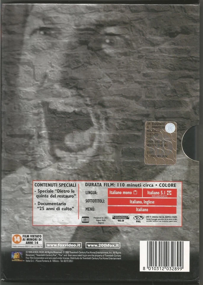 The House with the Laughing Windows. Pupi Avati. PAL DVD with slipcase. - Image 2 of 3