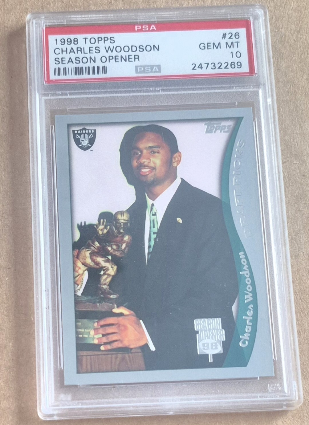 Charles Woodson Topps Season Opener #26 Base