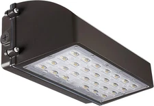 Full Cutoff LED Wall Pack, 45W 5625LM, UL Listed Dimmable, 120-277V, IP65