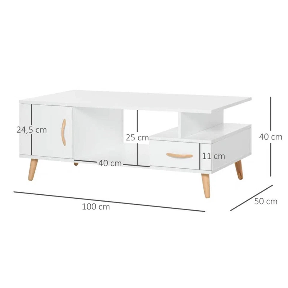 Aliana Coffee Table with Storage – Modern Living Room Table - Image 4 of 4