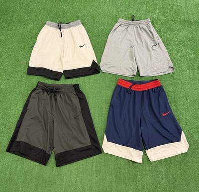 Lot Of 4 Nike Dri Fit Shorts Men s Small Swoosh Basketball HBR Fastbreak