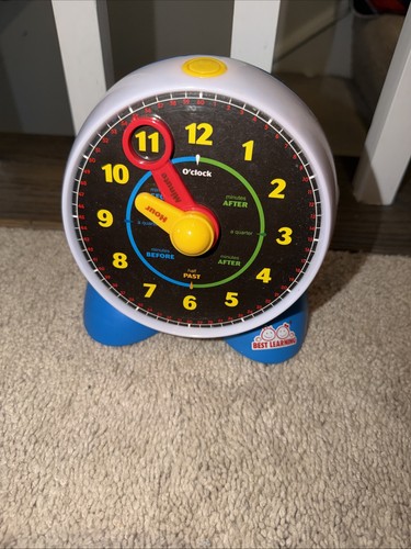 Learning Clock - Educational Talking Learn to Tell Time Teaching Toy with Quiz’s