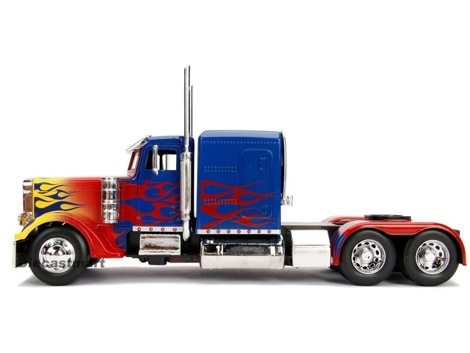 Transformers Movie T1 Optimus Prime 1:24 Diecast by Jada Hollywood Ride 30446 - Image 2 of 4