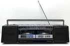 Vintage 1980's Panasonic BoomBox Model RX-FW50 AM/FM Radio Dual Cassette