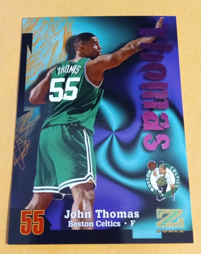 1997-98 Skybox Z-Force - John Thomas #156 Rookie RC - Celtics
