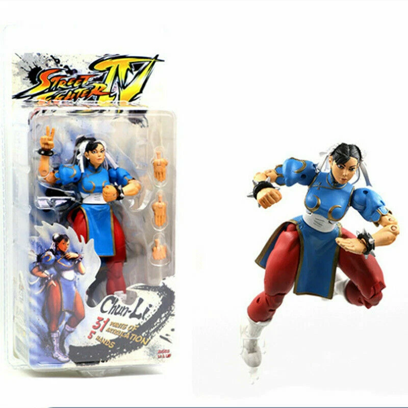 STREET FIGHTER LOT 4 Figurines Chibi Chun Li Et Cammy Collection Jeux