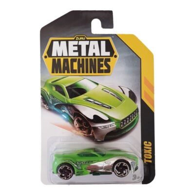 ZURU Metal Machines Import 2018 TOXIC Sportwagen hellgrün & chrom neuwertig