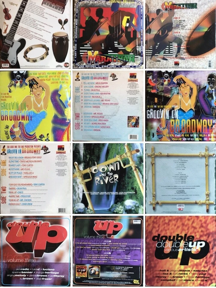 Reggae Dancehall Compilation Vinyl Album LP Collection 12” 33RPM - Image 4 of 4