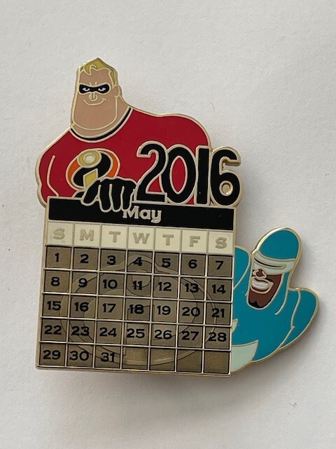 Disney Pin 114952 DSSH Pixar Calendar Surprise Release May Mr. (C1)