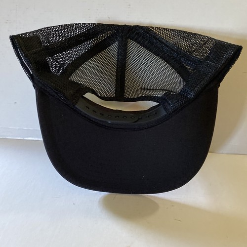 Vintage Hurst Schiebermütze NASCAR Truckermütze Druckknopflasche schwarz Netzkappe - Bild 3 von 3