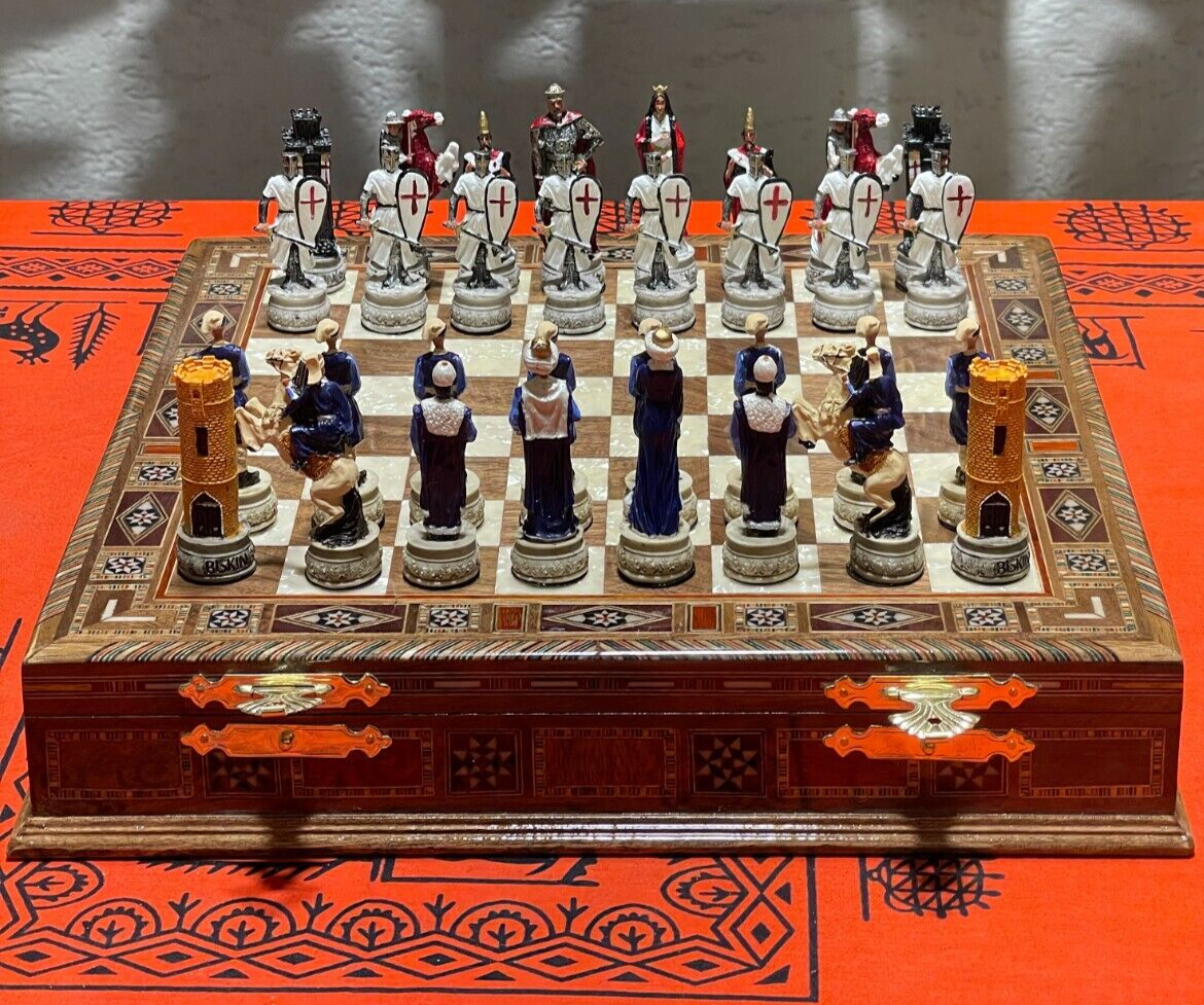 Custom 1st Grade Class Chess Set by Custom Chess & Handwork by Q2