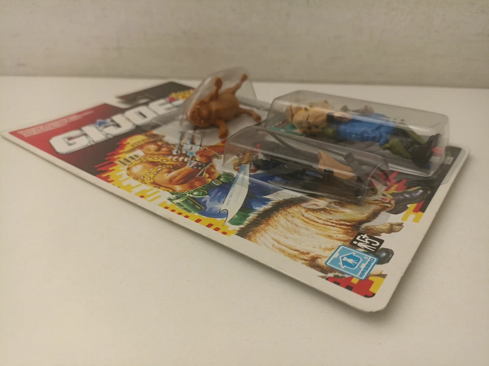 Gi Joe Brutus Gnawgahyde 1990 Hasbro MOC Action Figure SIGILLATO-ZR-N9 - Immagine 4 di 4