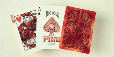 Elements Series - Fire - Smoke Edition [Bicycle] - Playing Cards