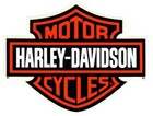 Harley Davidson Bar and Shield INSIDE WINDOW Decal OEM Part #D2 ~ 7 Inches! — photo 2