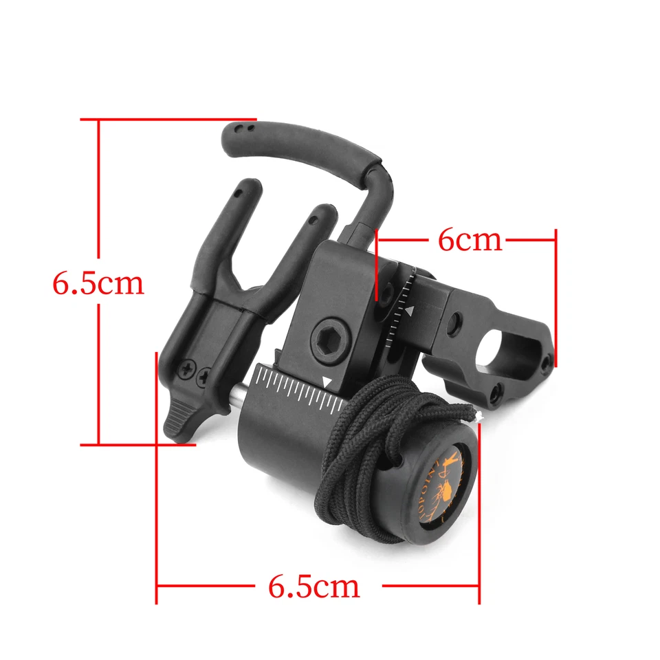 Arrow Rest Drop Archery Away Compound Bow RH LH Adjustable Shooting Hunt Target - Image 3 of 4