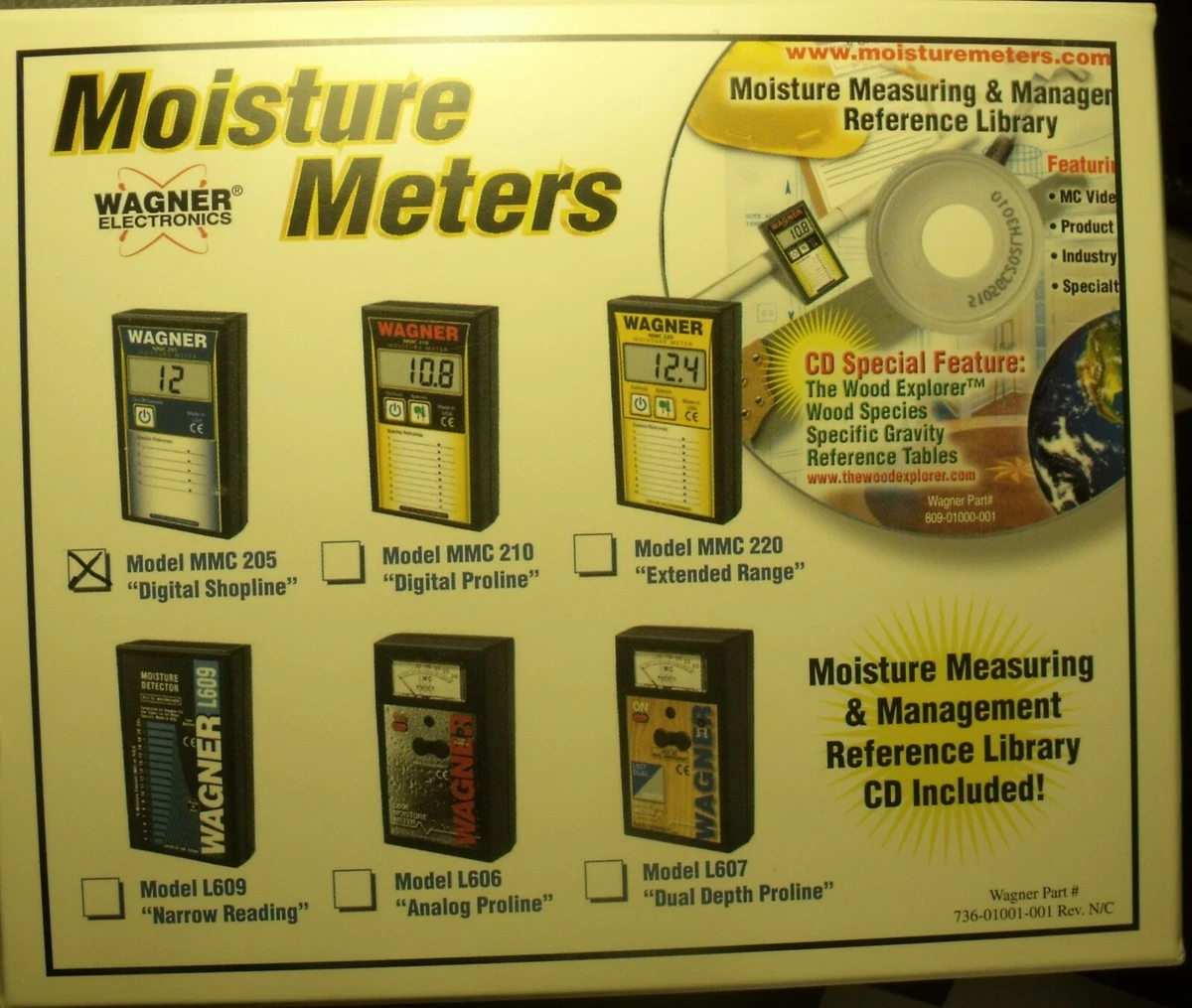 Wagner wood moisture sale meter
