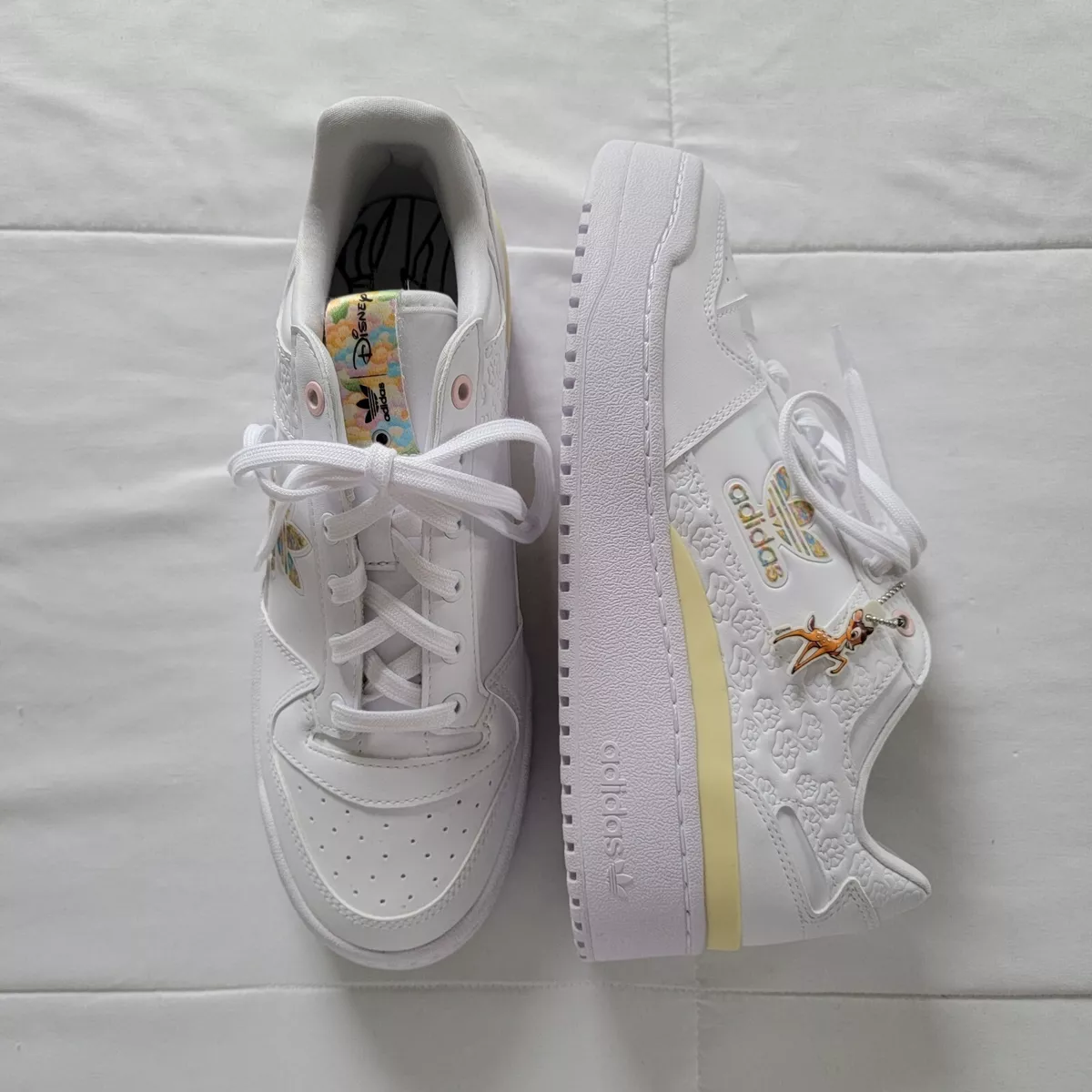 Adidas Disney x Forum Bold Bambi Platform Sneaker, Size 10