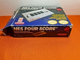 Nes Four Score CIB Canadian Variant TESTED WORKS AS IS 