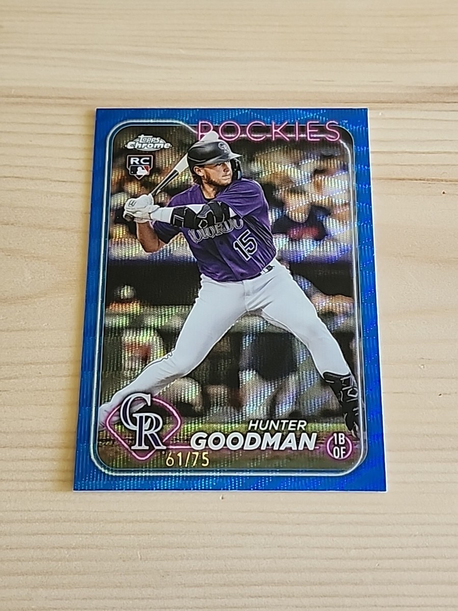 RC】HUNTER GOODMAN 直筆サインカード 2024 TOPPS BOWMAN'S BEST